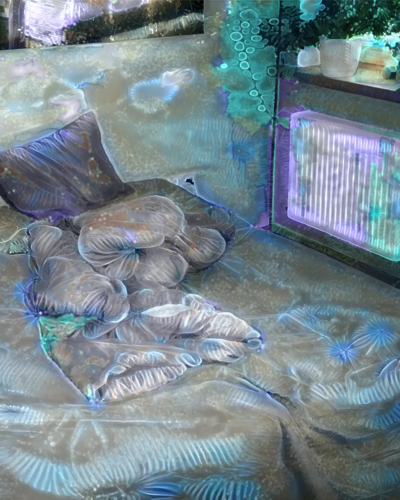 R01·Nº 03, Unmade bed