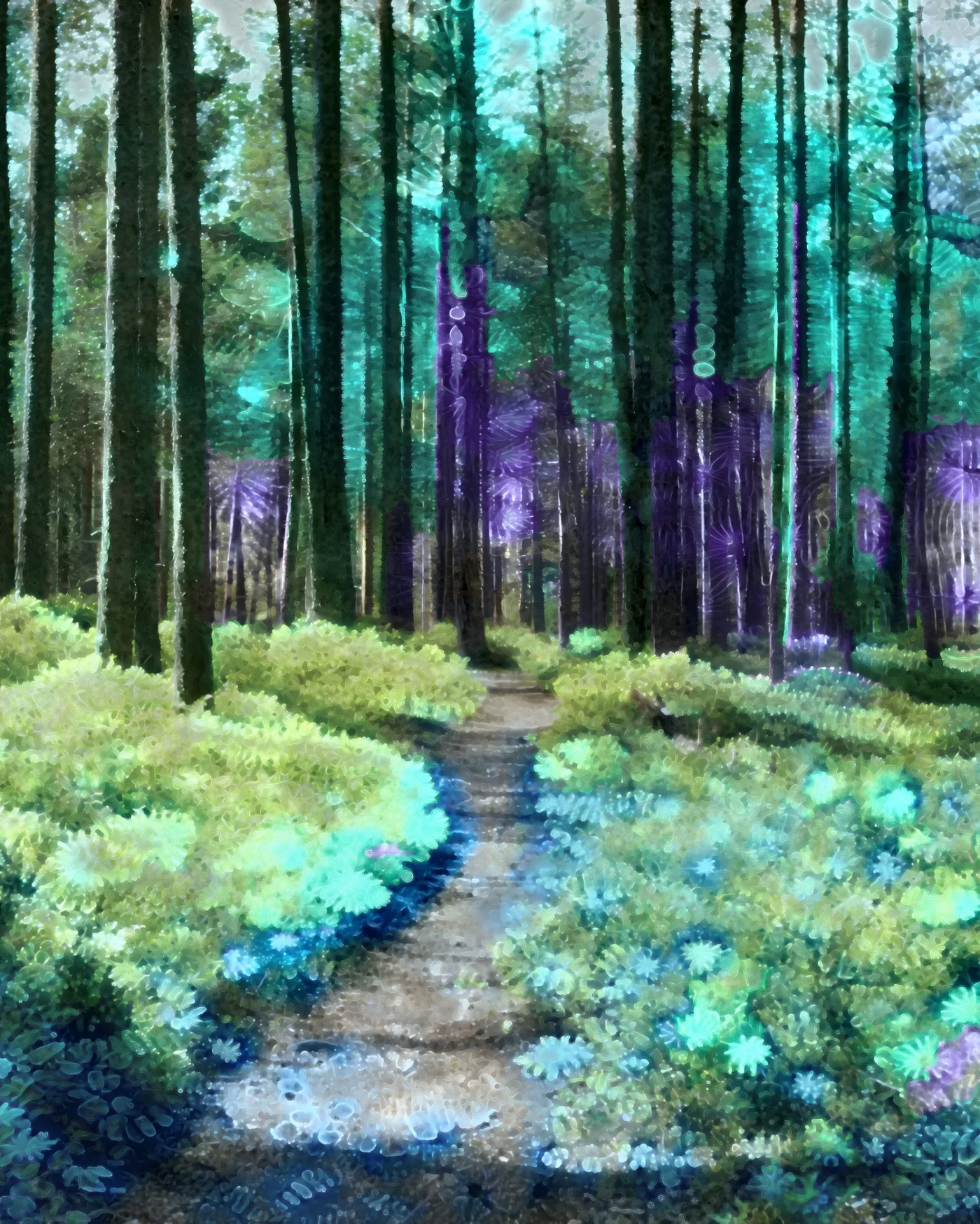 R01·Nº 12, Forest path