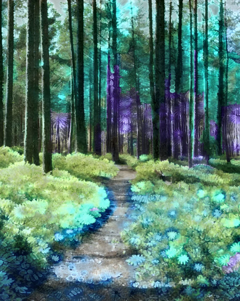 R01·Nº 12, Forest path