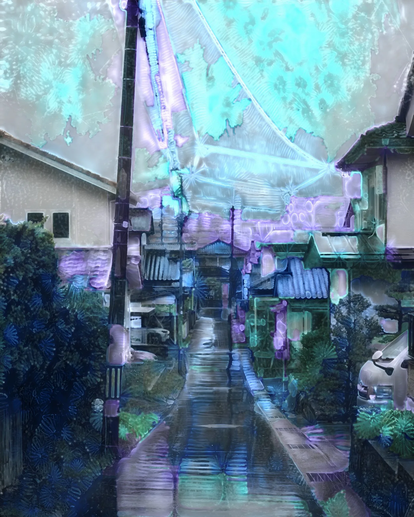 R01·Nº 10, Rainy street