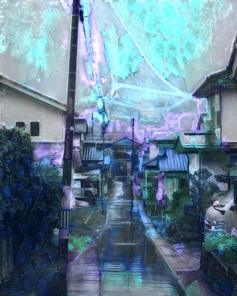 R01·Nº 10, Rainy street