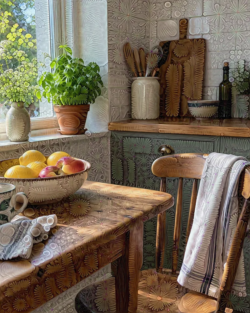kitchen, morning, grown