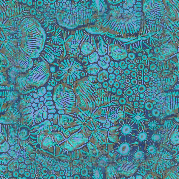 P01·G04·Deep sea, Riverbed Mosaic